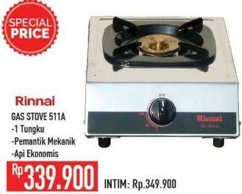 Promo Harga RINNAI RI-511A  - Hypermart