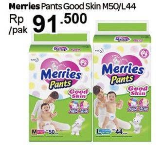 Promo Harga MERRIES Pants Good Skin M50, L44  - Carrefour
