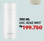 Promo Harga Locknlock LHC 4242 Point Screw Tumbler White 260 ml - COURTS