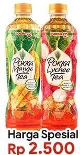 Promo Harga Pokka Minuman Teh Mango Tea, Lychee Tea 450 ml - Indomaret