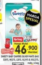 Promo Harga Sweety Silver Pants S36, M32, L28, XL24, XXL22 22 pcs - Superindo