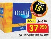 Promo Harga MULTI Facial Tissue 1000 gr - Superindo