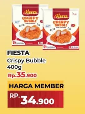 Promo Harga Fiesta Naget Crispy Bubble 400 gr - Yogya