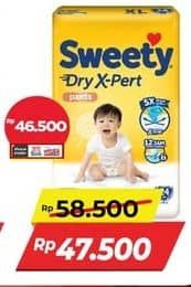 Promo Harga Sweety Bronze Pants Dry X-Pert XXL20, XXL18, XL24 18 pcs - Alfamidi
