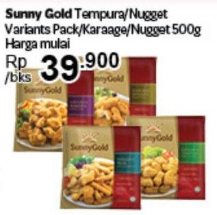 Promo Harga Sunny Gold Tempura/Variant/Karage/Nugget  - Carrefour