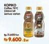 Promo Harga Kopiko 78C Drink All Variants per 2 botol 240 ml - Indomaret