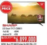 Promo Harga SHARP 2T-C50BG1i | LED TV 50"  - Hypermart