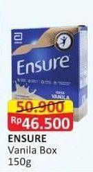 Promo Harga ENSURE Nutrition Powder FOS Vanila 150 gr - Alfamart