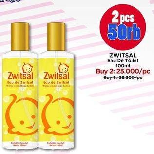 Promo Harga ZWITSAL Body Mist For Adult 100 ml - Watsons