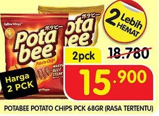 Promo Harga POTABEE Snack Potato Chips 68 gr - Superindo