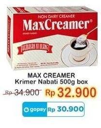 Promo Harga MAX Creamer Refill 500 gr - Indomaret
