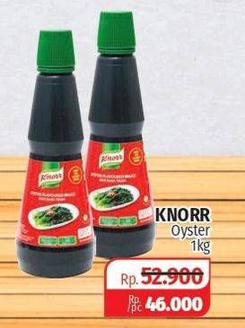 Promo Harga KNORR Oyster Sauce 1 kg - Lotte Grosir