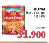 Promo Harga Roma Biskuit Kelapa 345 gr - Alfamidi