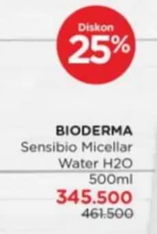 Promo Harga Bioderma Sensibio H2O 500 ml - Watsons