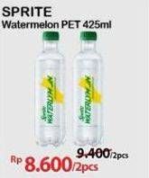 Promo Harga Sprite Waterlymon 425 ml - Alfamart