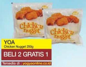 Promo Harga YOA Chicken Nugget 250 gr - Yogya