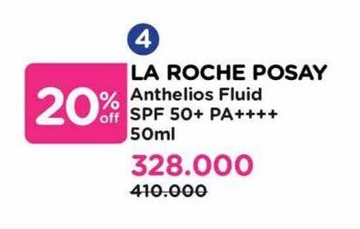 Promo Harga La Roche Posay Anthelios Fluid Tinted SPF50 50 ml - Watsons