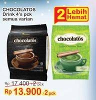 Promo Harga Chocolatos Chocolate Bubuk All Variants per 2 pouch 4 pcs - Indomaret