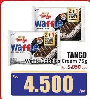 Promo Harga Tango Waffle Cookiez Cream 75 gr - Hari Hari