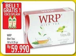 Promo Harga WRP Diet Tea 10 pcs - Hypermart