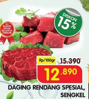 Promo Harga Daging Rendang Special/Sengkel  - Superindo