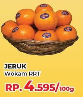 Promo Harga Jeruk Wokam RRT per 100 gr - Yogya