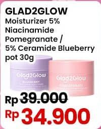 Glad2glow 5% Ceramide Moisturizer Blueberry