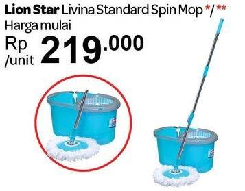 Promo Harga LION STAR Livina Spin Mop  - Carrefour