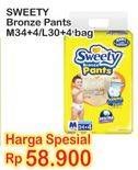 Promo Harga Sweety Bronze Pants M34+4, L30+4  - Indomaret