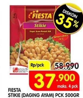 Promo Harga FIESTA Naget Stikie 500 gr - Superindo