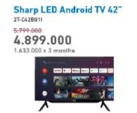 Promo Harga SHARP 2T-C42BG1i | Full HD Android TV 42"  - Electronic City