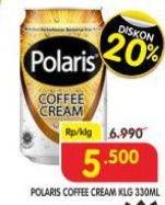 Promo Harga Polaris Coffee Cream 330 ml - Superindo