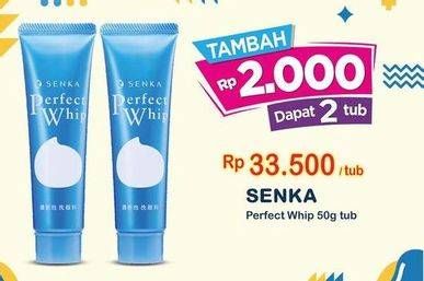 Promo Harga Senka Perfect Whip Facial Foam 50 gr - Indomaret