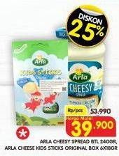 Arla Cheesy Spread/Arla Kids Sticks Cheese