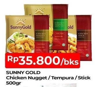 Promo Harga Sunny Gold Chicken Nugget/Tempura/Stick  - TIP TOP