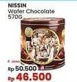 Promo Harga Nissin Wafers Chocolate 570 gr - Indomaret