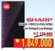 Promo Harga SHARP SJ-X185MG/SJ-187MG  - Hypermart
