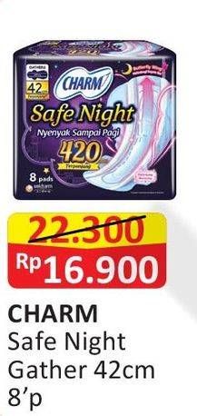 Promo Harga Charm Safe Night Gathers 42cm 8 pcs - Alfamart