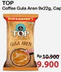 Promo Harga Top Coffee Gula Aren per 9 sachet 22 gr - Alfamart