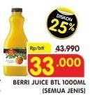 Promo Harga BERRI Juice All Variants 1 ltr - Superindo