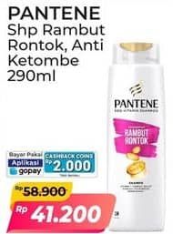 Promo Harga Pantene Shampoo Hair Fall Control, Anti Dandruff 290 ml - Alfamart