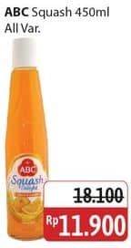 Promo Harga ABC Syrup Squash Delight All Variants 460 ml - Alfamidi