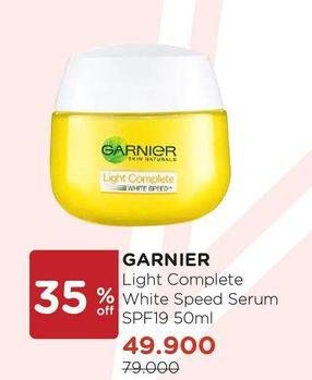 Promo Harga GARNIER Light Complete Cream SPF19 50 ml - Watsons
