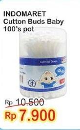 Promo Harga INDOMARET Cotton Buds 100 pcs - Indomaret