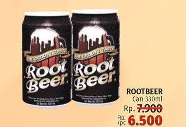 Promo Harga ROOT BEER Minuman Soda 330 ml - LotteMart