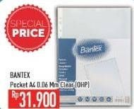 Promo Harga BANTEX Pocket FC/20 Clearty PE8843  - Hypermart