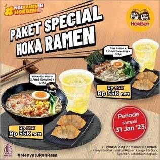 Promo Harga Hokben Hokkaido Miso  - HokBen