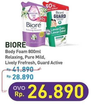 Promo Harga Biore Beauty/Guard Body Foam  - Hypermart