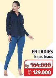 Promo Harga Basic Jeans Wanita  - Lotte Grosir