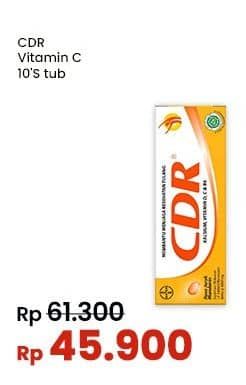 Promo Harga CDR Suplemen Makanan Jeruk 10 pcs - Indomaret